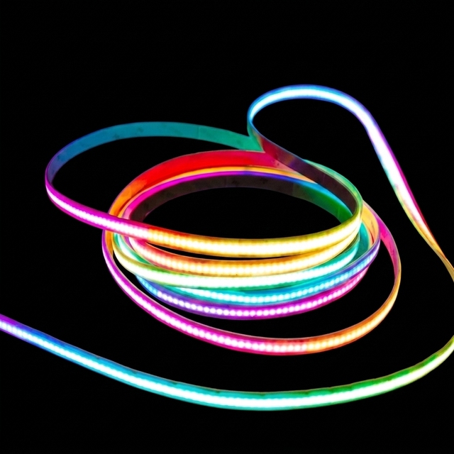 Dream Full Color DC12V24V 720led/m Cob Strip Magic Digital No Light Point RGBIC Smart Addressable Flexible COB Led Strip Lights