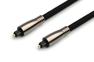 Tốt nhất bền sợi quang Toslink <span class=keywords><strong>Audio</strong></span> & <span class=keywords><strong>Video</strong></span> Cable với Glossy đen PVC áo khoác và kết nối Stereo cho Loa sử dụng - Product Image 4