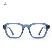 Marcos de gafas de diseñador Marcos ópticos de acetato Marco de gafas negro mate Diseñador de Italia China Ventas al por mayor Gafas para hombres
