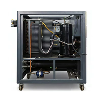 Refroidisseur industriel à air personnalisé haute puissance avec deux ventilateurs axiaux montés en hauteur pour grands équipements de soudage