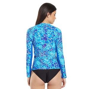 Chaleco de Dos Piezas para Mujer, Sin Mangas, UPF50+, de Secado Rápido, Poliéster/Spandex, para Surf y Natación - Product Image 3