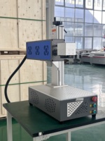 Machine de gravure laser CO2 RF haute vitesse de qualité supérieure, système de marquage ultra-fin 10,6 µm pour le marquage de bois, d'acrylique, d'artisanat et de décoration
