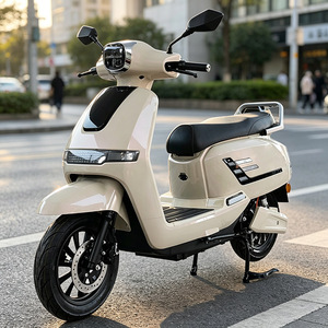 Motor Listrik CKD SKD 12 inci 200kg <span class=keywords><strong>Beban</strong></span> Berat 1100/1300W Kecepatan 60km/jam 2 Orang Moped Skuter Listrik - Product Image 3