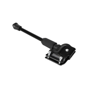 Béquille de vélo de montagne épaissie de 22 pouces avec support de pied, 2 trous, béquille universelle pour vélo d'enfant, support latéral unique - Product Image 5