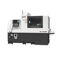 Technologie japonaise à double broche 5/6 axes Mini tour numérique à métaux CNC pour tour à métaux à usage moyen Mini tour CNC pour métal