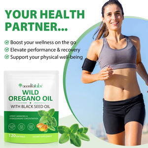 Acentiallabs 120 Organische Wilde Oregano-Oliecapsules Tellen, Ondersteunen Immuun <span class=keywords><strong>2</strong></span> In 1 6000Mg Olie Van Oregano-Softgel Met Zwarte Zaadolie - Product Image 5