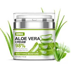 Sumax Soothing Aloe Vera Face Cream 24 Hours Hydrates For Sensitive Skin