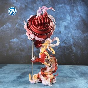 <span class=keywords><strong>One</strong></span> Pieced <span class=keywords><strong>SBS</strong></span> Onigashima Nika Luffy Sun God Devil Fruit Gear Five Fist Statue Figure Wholesale - Product Image 5