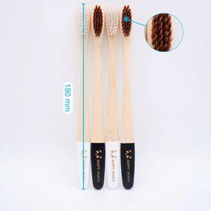 Bàn chải đánh răng tre thân thiện với môi trường, sản phẩm thân thiện với môi trường, nhận đặt hàng OEM/ODM, in logo tùy chỉnh, bán buôn - Product Image 4