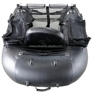 165cm 5.4ft Mini PVC Gonflable Pêche Ventre Bateaux Flotteur <span class=keywords><strong>Tube</strong></span> 1 Personne - Product Image 5