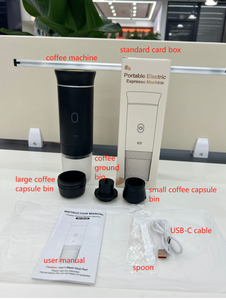 Cầm Tay 3 Trong 1 Xách Tay Không Dây Sưởi Ấm Máy Pha Cà Phê Viên Nang Tương Thích Mặt Đất Nhà Du Lịch 20 Bar Espresso Máy Pha Cà Phê - Product Image 5