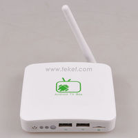 TV Box TB11 Android 4.0 con Allwinner A10 Cortex-A8 1.5GHz, Dispositivo Inteligente Android 4.0.4 con 1GB DDR3, 4GB NAND Flash, WIFI, RJ45