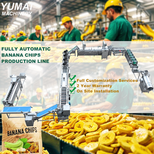 Hoàn toàn tự động tùy chỉnh Philippine chuối Chip Máy làm dây chuyền sản xuất chip chuối - Product Image 1