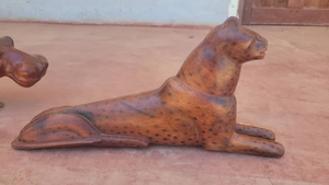 Máscara Africana Tallada a Mano en Madera, Arte Étnico para Decoración de Sala de Estar - Product Image 3