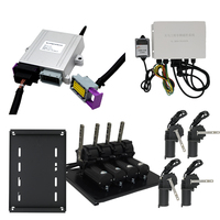 Télécommande sans fil 12V 24V à longs joysticks pour la radiocommande de grue de remplacement