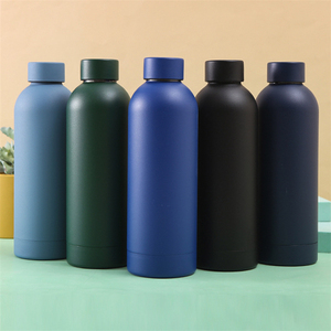 Botella para beber de 500ml, frasco de acero inoxidable para acampar, botella de agua a prueba de fugas sin BPA, botellas de bicicleta, <span class=keywords><strong>Bot</strong></span> de vacío aislado - Product Image 3