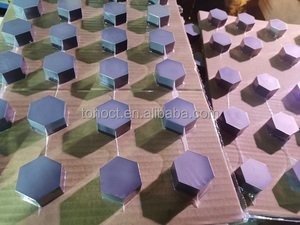 แผ่น/กระเบื้อง/กระบอกเซรามิกกันกระสุน SIC SISIC B4C น้ำหนักเบาพิเศษ - Product Image 4