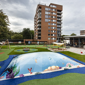 Salto invernale nuvola n saltatore gonfiabile in montagna per bambini che saltano in montagna - Product Image 4