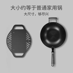 Parrilla para barbacoa al aire libre, 385x295x195mm, multifuncional, ligera, portátil, plegable, para picnic, cocina a la plancha - Product Image 3