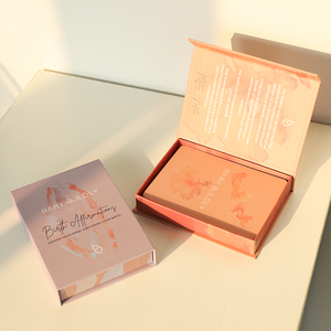 Cartes d'affirmation confortables pour le soutien et <span class=keywords><strong>l</strong></span>'auto-estime avant et après <span class=keywords><strong>l</strong></span>'accouchement, avec impression personnalisée - Product Image 1