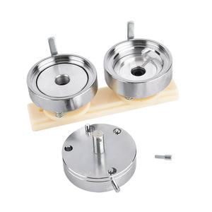25-75mm tinplate khí nén Huy hiệu máy làm nút huy hiệu Máy dập nút Máy làm - Product Image 4