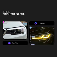 Luces para Auto BMW G30, Faros LED con Proyector, Lente M5 F90, DRL, Lámpara Delantera 530i 535i, Faros LED DRL, Accesorios Automotrices