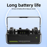 Mikrofon Lavalier Nirkabel M29 Terlaris Sistem Satu-ke-Dua untuk Kit Rekaman Peredam Kebisingan 5.3 20Hz-20KHz