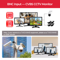 Monitor LCD LED OEM para videovigilancia, 15 ", 17", 19 ", 22", VGA, BNC, ENTRADA AV, novedad