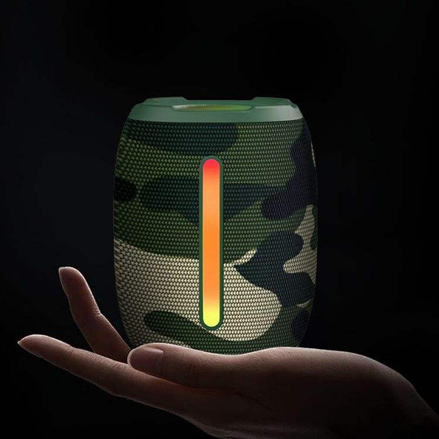 Wholesale Custom Portable LED Lights Wireless Home Parties Motorcycle Waterproof  Soundcore Speaker Box for Outdoors
