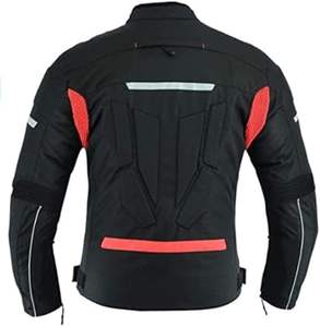 Chaqueta de Cuero Deportiva de Carreras para Hombre GLOBAL EDGE, Chaqueta de Motociclista de Invierno de Manga Larga, Transpirable, Colores Personalizados, Logotipo Personalizado - Product Image 4