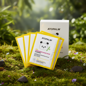 Paquete de 5 Mascarillas Faciales Atopalm Kids Pandaring, Cuidado Diario de la Piel, Para Todo Tipo de Piel, Fórmula K Beauty - Product Image 3