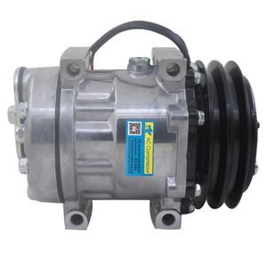 Compresor de Aire Acondicionado 708 SD7H13 para Excavadora Caterpillar 415-2557 4152557 - Product Image 2