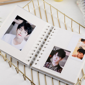 Lerp&25 Pages Livre d'autocollants avec couverture en PVC, albums <span class=keywords><strong>photo</strong></span> autocollants avec anneaux pour photos de 3, 4, 5, 6, 8, 10 pouces - Product Image 5