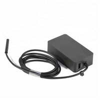Adaptor komputer, pengisi daya adaptor daya 65W 15V 4A AC untuk Microsoft Surface Pro X 7 Laptop 3 2 Go