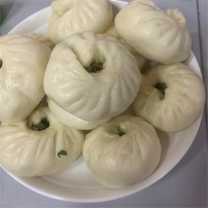 Bollo al vapor chino certificado HACCP relleno de patata, berenjena y pimiento verde - Product Image 3