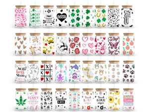 Transferencias UV al por Mayor de Fábrica Profesional, Diseños Personalizados para Tazas, Calcomanías DTF Impermeables y Duraderas para Vasos y Tazas - Product Image 4