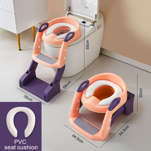Siège d'apprentissage de la propreté pour enfants WIDEWAY avec échelle, réglable et pliable, marchepied antidérapant pour toilettes d'enfants - Product Image 5