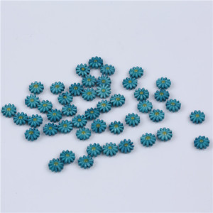 10MM Vỏ Sò Trắng Ngọc Trai Hoa Hạt Nhỏ Daisy Hình Vỏ Hạt Tự Làm Trang Sức Phụ Kiện - Product Image 4