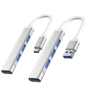 通用串行总线集线器3.0类型C 3.1 4端口多分离器适配器OTG适用于Macbook Pro 13 15 Pro电脑配件 - Product Image 1