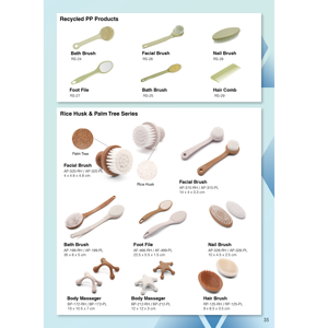 Masajeador Corporal Manual de Alta Calidad y Durabilidad, Hecho de Paja de Trigo y Material de Palma, Herramienta de Masaje Corporal de Venta Caliente - Product Image 3