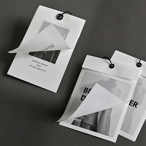 Tùy chỉnh nhãn cao su mềm thẻ giấy treo thẻ với logo thương hiệu cho quần áo tùy chỉnh giấy & bìa sản phẩm - Product Image 1