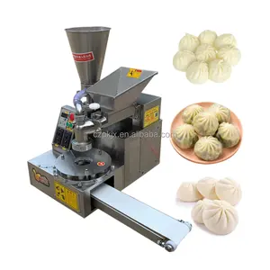 Volautomatische 200kgs/H Gestoomde Broodjesvormende Machine Knoedel Baozi Momo Making Machine