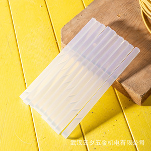 Bâtons de colle thermofusible Deli 11x200mm EVA, lot de 10, blanc transparent - Product Image 3