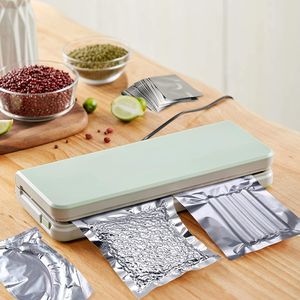 50 bolsas de Mylar, 50 absorbentes de oxígeno de 500cc y 50 etiquetas autoadhesivas, bolsa Mylar de 1 galón para almacenamiento de alimentos a largo plazo, 9,5 Mil de espesor - Product Image 4