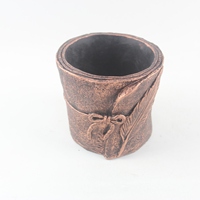 Pots à fleurs en béton pour la maison et le jardin, couvercles de pots en ciment pour plantes de serre et fleurs
