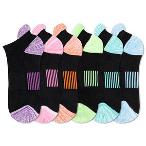 Fábrica de colores al por mayor logotipo personalizado Funky tobillo alto rendimiento entrenamiento atlético hombres mujeres 100% calcetines deportivos de algodón - Product Image 1