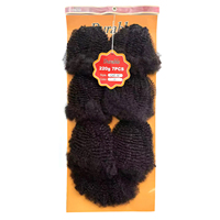 Lots de mèches de fibres protéinées avec closure, mèches de fibres protéinées de haute qualité pour perruques, chapeaux et extensions capillaires pour femmes