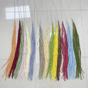 <span class=keywords><strong>Un</strong></span> lingot d'or pend au-dessus du cœur d'<span class=keywords><strong>un</strong></span> amoureux Fashional Home Decoration Artificial Hanging Leaf Seagrass Plastic Green Plant - Product Image 6