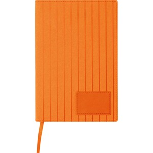 Cuaderno de Tapa Blanda de Cuero PU Acanalado Tamaño A5, Páginas de Papel con Tacto Suave, Impresión Offset, Bloc de Notas Portátil, Diario Promocional - Product Image 3