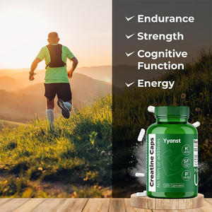 Private Label Adult Cognitive Function Energy Support Low Carb Health Food Grade <b>Creatine</b> <b>Monohydrate</b> Capsules No Fillers - Product Image 3